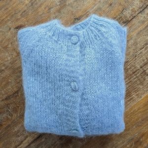 Vintage, hand-made cardigan
